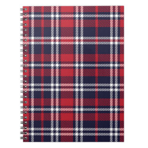 Cuaderno Textura de plástico asimétrico de la Marina Roja