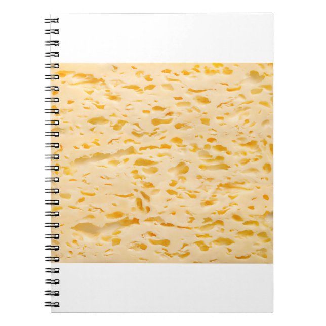 Cuaderno Textura de queso con agujeros (Frente)