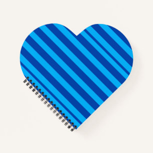 Cuaderno textura de rayas azules