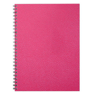 Cuaderno Textura De Ropa Rosa De Lujo.