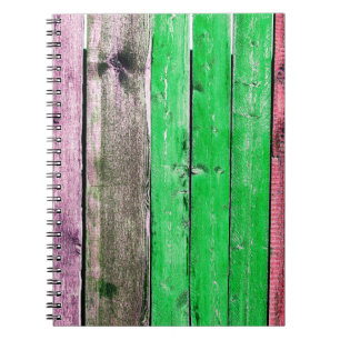 Cuaderno Textura del fenceabstracto de madera antigua, fond