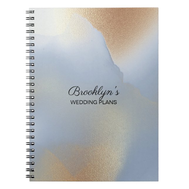 Cuaderno Textura dorada (Frente)