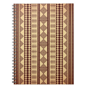 Cuaderno Textura étnica de Brown