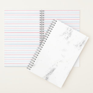 Cuaderno Textura Grunge Monocroma Minimalista