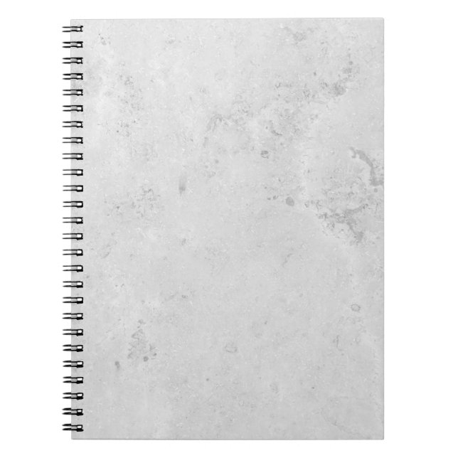 Cuaderno Textura limpia de la piedra de cemento de pared (Frente)