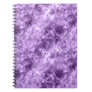 Cuaderno Textura morada oscura en ruinas