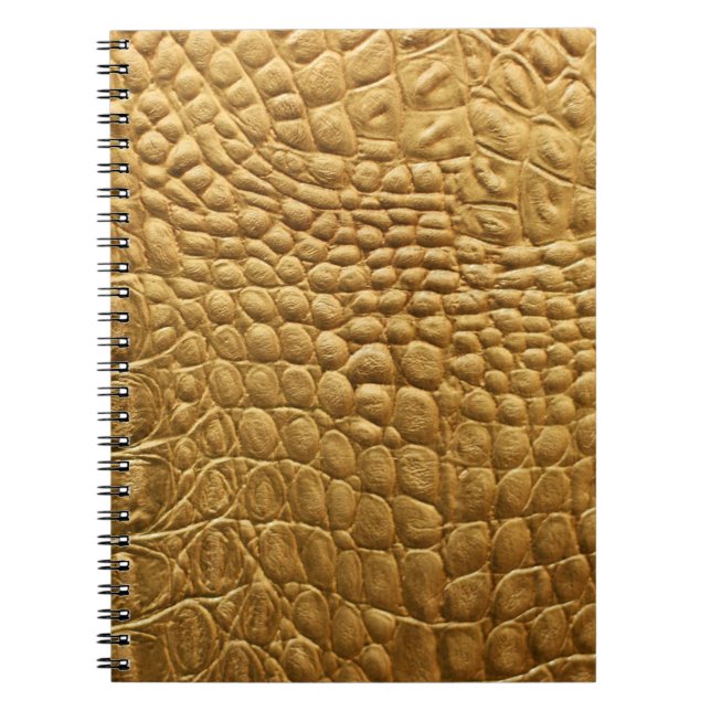 Cuaderno Textura piel de serpiente: Diseño de fondo salvaje (Frente)