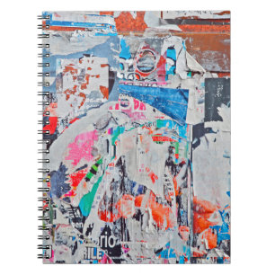 Cuaderno Textura publicitaria en rayas, fondo,poster,arte