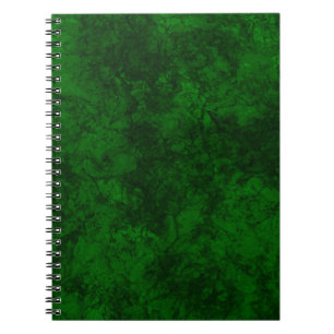 Cuaderno Textura verde oscuro textura de granito de mármol 