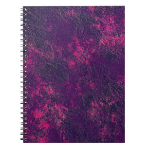 Cuaderno Textura violeta morada oscura textura mármol ante 