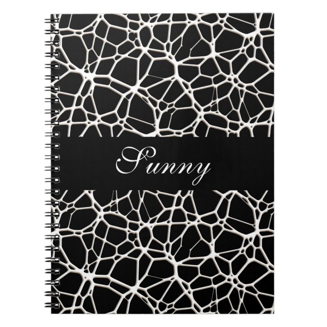 Cuaderno Textura web blanca + tu bachgr. e ideas (Frente)