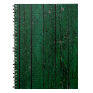 Cuaderno Textura y fondo de la madera vieja pintada de dolo