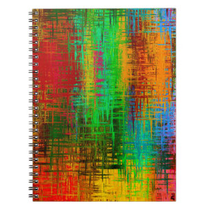 Cuaderno Texturas de fondo abstractas de color
