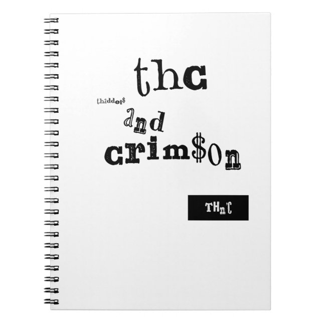 Cuaderno thaddeus & crimson (Frente)