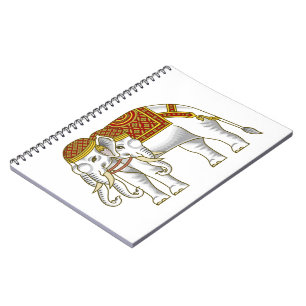 Cuaderno Thai Erawan White Elephant