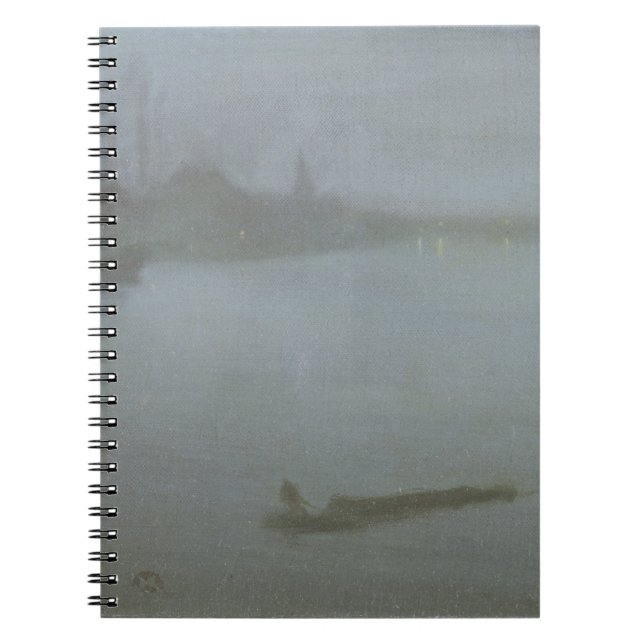 Cuaderno Thames - Nocturne en el azul y la plata, c.1872/8 (Frente)
