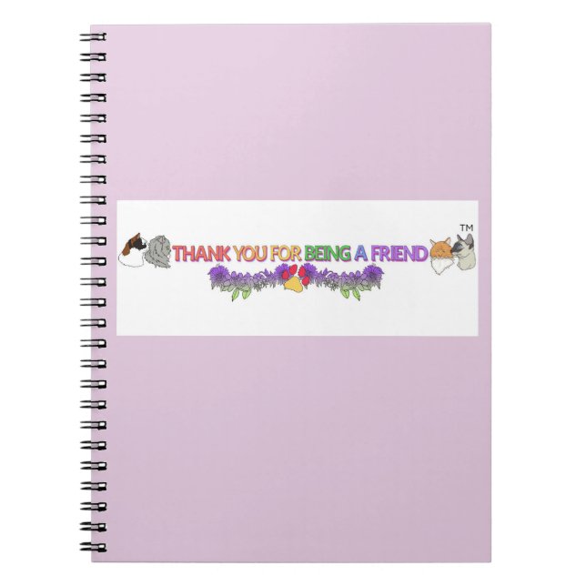 Cuaderno Thank You for Being a Friend Official Notebook (Frente)