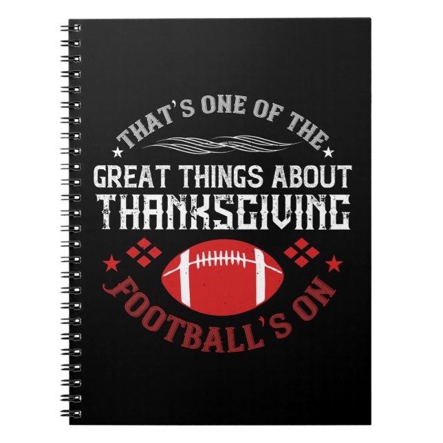 Cuaderno Thanksgiving - Great Thing About Thanksgiving (Frente)