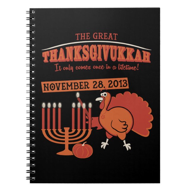 Cuaderno 'Thanksgivukkah festivo (Frente)