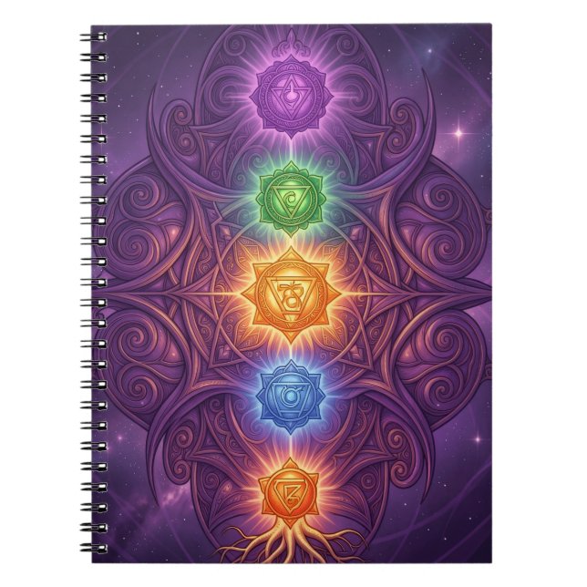 Cuaderno The 7 Chakras´5 (Frente)