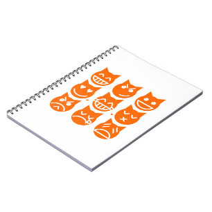 Cuaderno The 9 Lives of the Emoji Cat