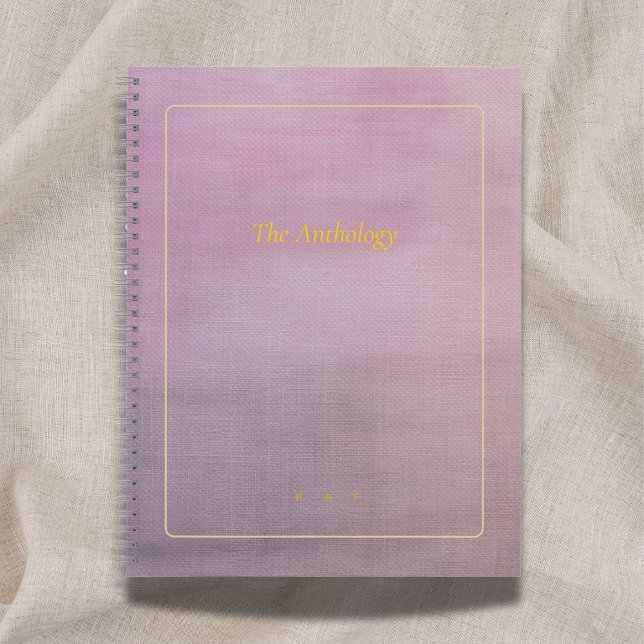 Cuaderno The Anthology | Mauve Custom Poetry Collection (Subido por el creador)