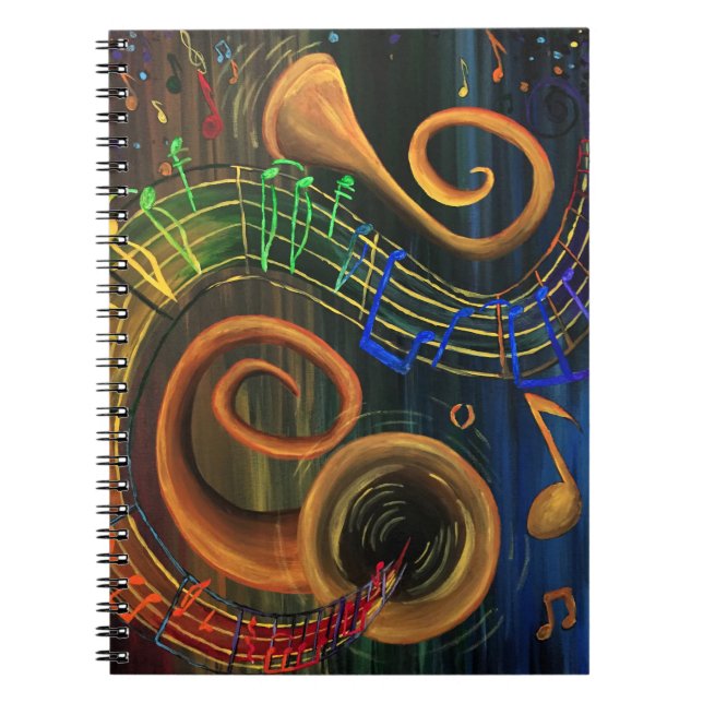 Cuaderno The ART of Music (Frente)