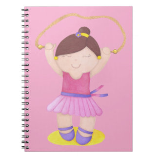 Cuaderno The Ballerina Jumping Rope
