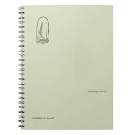 Cuaderno The Bell Jar- Botanists Pause- Minimal
