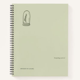 Cuaderno The Bell Jar- Botanists Pause- Minimal