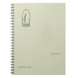 Cuaderno The Bell Jar- Botanists Pause- Minimal
