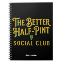 The Better Half-Pint Social Club Vintage Irish Pub