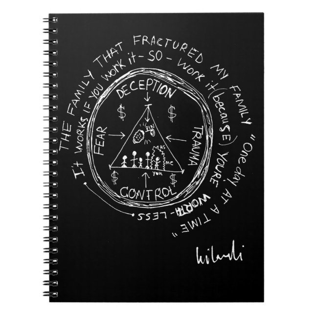Cuaderno The Big Lie Journal (Frente)
