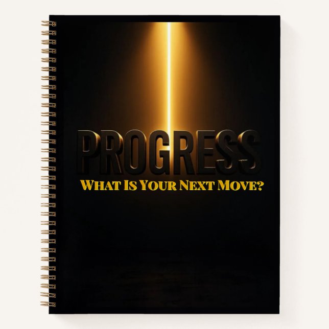 Cuaderno The Bold Command | Action Motivational Typography  (Anverso)