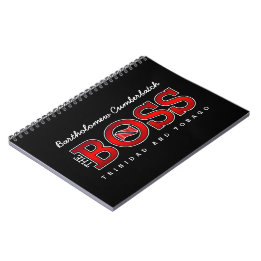 Cuaderno The Boss Trinidad & Tobago