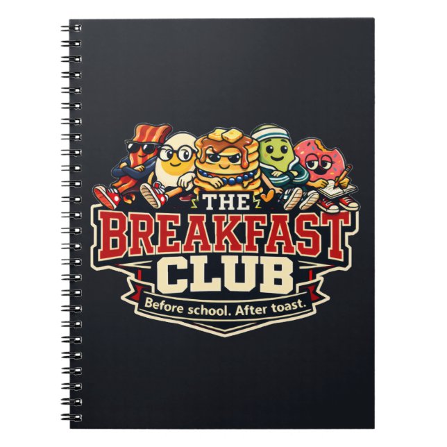 Cuaderno The Breakfast Club - Foodie Fiends (Frente)