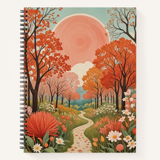 Cuaderno  The Coral Sun Path (Anverso)