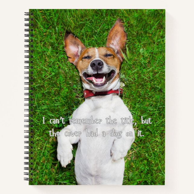 Cuaderno The Cover Had a Dog on It (Anverso)