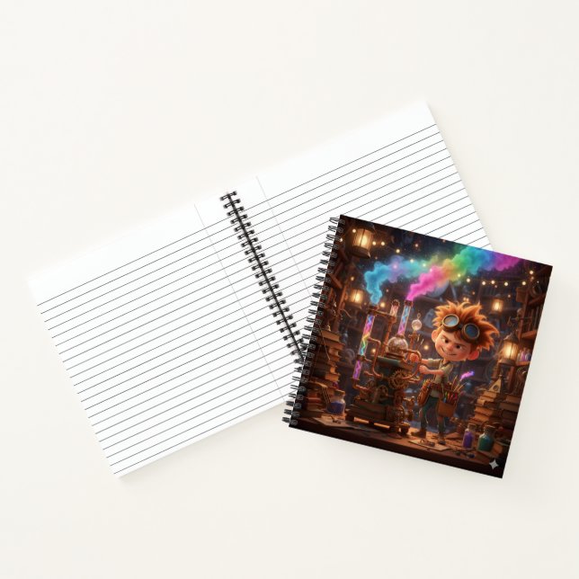 Cuaderno The Curious Child Inventor Notebook (Interior)