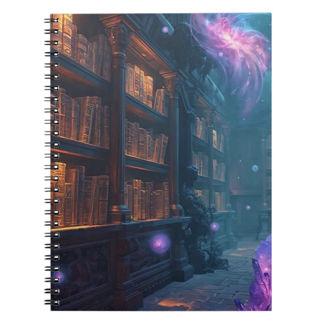 Cuaderno The Enchanted Library (Frente)