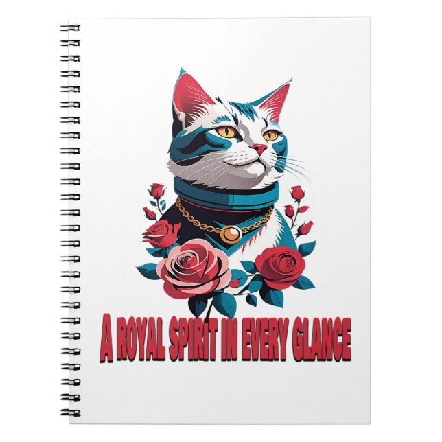 Cuaderno The Eyes of a Noble Feline (Frente)