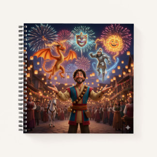 Cuaderno The Festival Jester Notebook