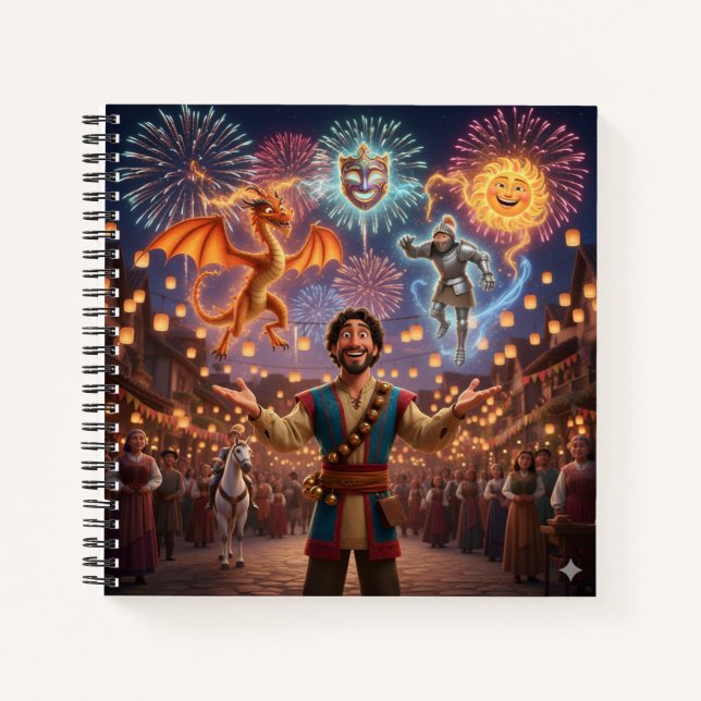 Cuaderno The Festival Jester Notebook (Anverso)