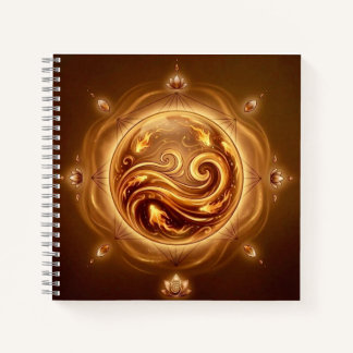 Cuaderno The Fire Oracle Orb Notebook