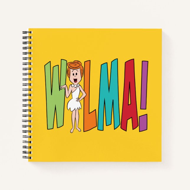 Cuaderno The Flintstones | WILMA! (Anverso)