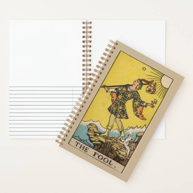 Cuaderno The Fool Tarot Journal (Interior)