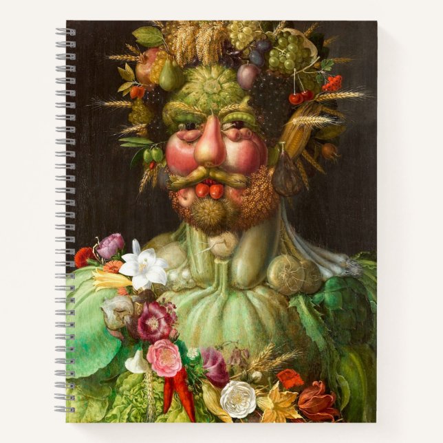 Cuaderno The Four Seasons: Vertumnus - Giuseppe Arcimboldo (Anverso)