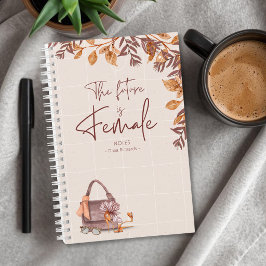 Cuaderno The Future Is Female Personalized Notebook