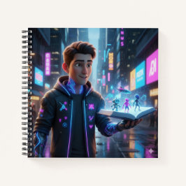 Cuaderno The Futuristic Wanderer Notebook