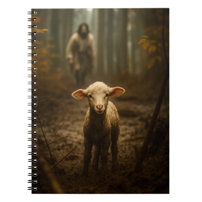 Cuaderno The Good Shepherd and the Lost Lamb – Jesus & Lamb (Frente)